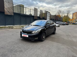 2016 Kia Rio III Рестайлинг, чёрный, 430000 рублей, вид 1