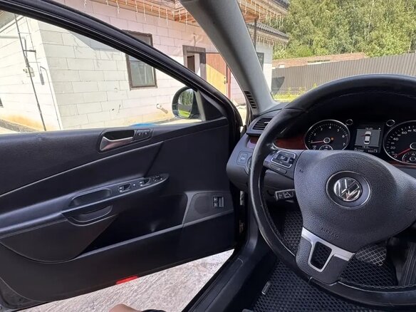 2010 Volkswagen Passat B6, чёрный, 800000 рублей - вид 8