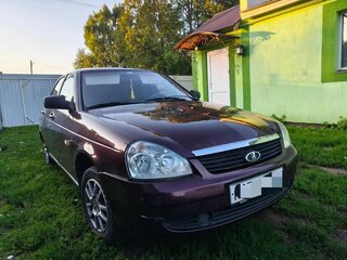 2011 Lada (ВАЗ) Priora I, пурпурный, 270000 рублей, вид 1