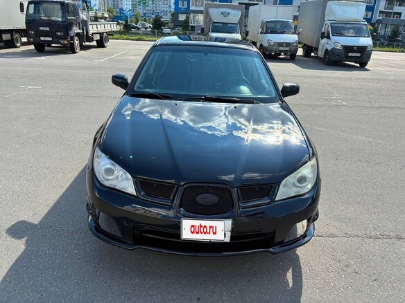 2007 Subaru Impreza II Рестайлинг 2, чёрный, 770000 рублей - вид 1