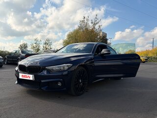 2018 BMW 4 серии 430i xDrive F32/F33/F36 Рестайлинг, синий, 3800000 рублей, вид 2