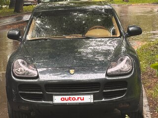 2003 Porsche Cayenne S I (955), зелёный, 685000 рублей, вид 2