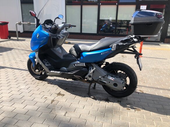 2013 BMW C 600 Sport, голубой, 400000 рублей - вид 11