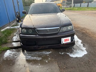 1996 Toyota Mark II VIII (X100), пурпурный, 500000 рублей, вид 4