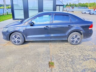 2013 Volkswagen Polo V, чёрный, 600000 рублей, вид 4