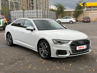 2022 Audi A6 40 TDI V (C8), белый, 5250000 рублей, вид 1