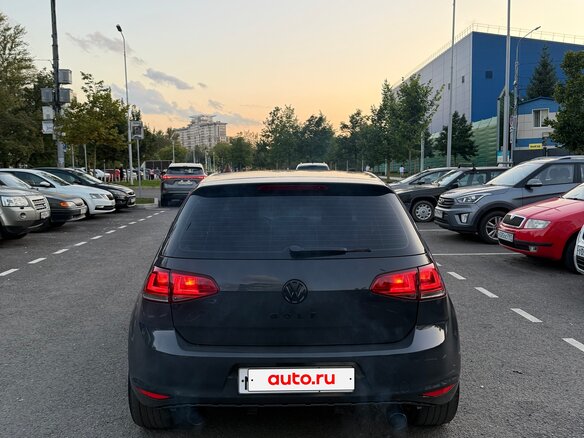 2013 Volkswagen Golf VII, серый - вид 2