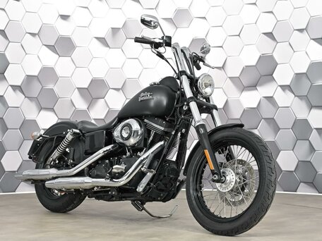 2016 Harley-Davidson Street Bob, чёрный, 879000 рублей, вид 1