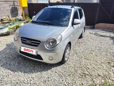 2009 Kia Picanto I Рестайлинг, серебристый, 610000 рублей, вид 5