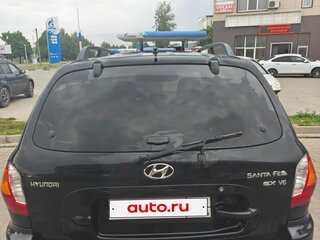 2004 Hyundai Santa Fe I, чёрный, 430000 рублей, вид 4