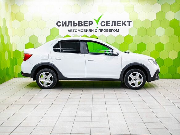 2019 Renault Logan Stepway II Рестайлинг, белый - вид 7