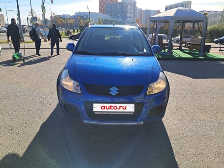 2012 Suzuki SX4 I (Classic) Рестайлинг, синий, 879000 рублей, вид 1