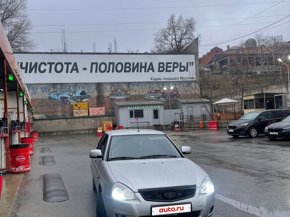 2011 Lada (ВАЗ) Priora I, серебристый, 200000 рублей - вид 4