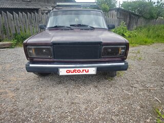 2007 Lada (ВАЗ) 2107, пурпурный, 100000 рублей, вид 2