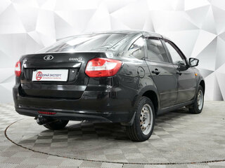2015 Lada (ВАЗ) Granta I, чёрный, 425000 рублей, вид 5