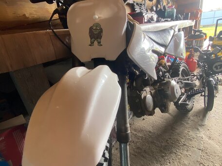2023 BSE TT125, белый, 40000 рублей, вид 2