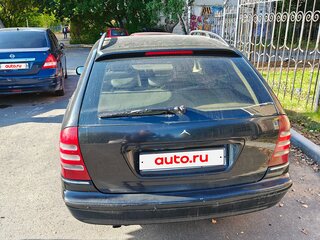 2005 Mercedes-Benz C-Класс 200 II (W203) Рестайлинг, чёрный, 750000 рублей, вид 2