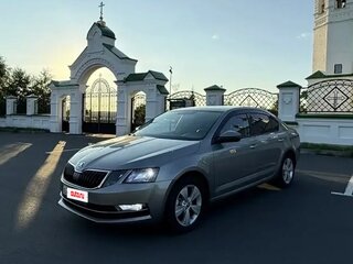 2018 Skoda Octavia III (A7) Рестайлинг, бежевый, 1542000 рублей, вид 1