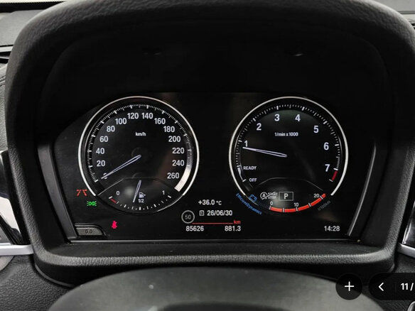 2022 BMW X1 18d sDrive II (F48) Рестайлинг, серебристый, 1950000 рублей - вид 9