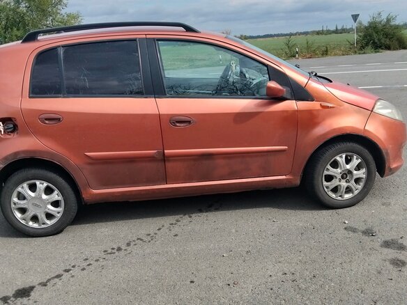 2008 Chery Kimo (A1), оранжевый - вид 2