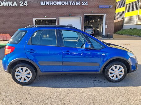 2012 Suzuki SX4 I (Classic) Рестайлинг, синий, 879000 рублей, вид 2