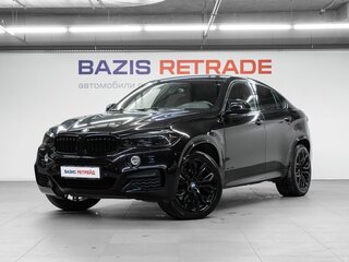2015 BMW X6 50i II (F16), чёрный, 3600000 рублей, вид 1