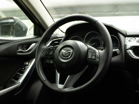 2015 Mazda 6 III (GJ) Рестайлинг, белый, 1450000 рублей, вид 5