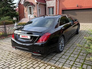 2017 Mercedes-Benz S-Класс 350 CDI BlueTEC VI (W222, C217), чёрный, 4900000 рублей, вид 5