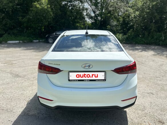 2018 Hyundai Solaris II, белый - вид 3