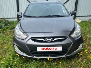 2012 Hyundai Solaris I, серый, 410000 рублей, вид 1