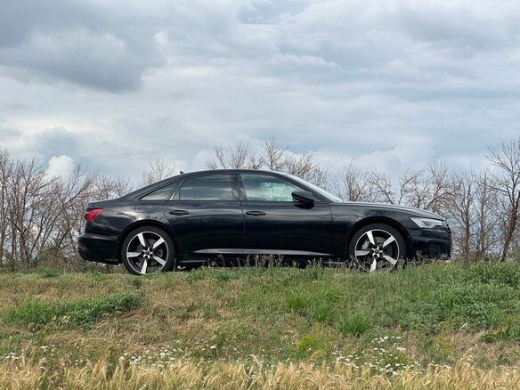 2018 Audi A6 55 TFSI V (C8), чёрный - вид 3