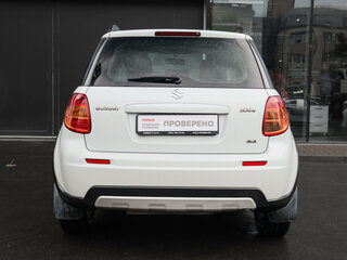 2014 Suzuki SX4 I (Classic) Рестайлинг, белый, 1320000 рублей, вид 5