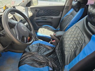 2010 Kia Rio II Рестайлинг, серебристый, 370000 рублей, вид 4