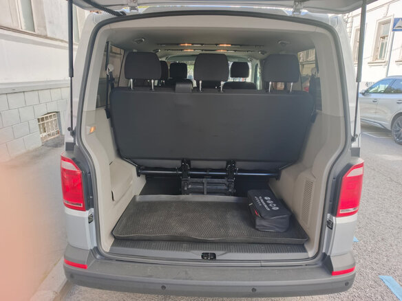 2015 Volkswagen Caravelle T6, серебристый - вид 12
