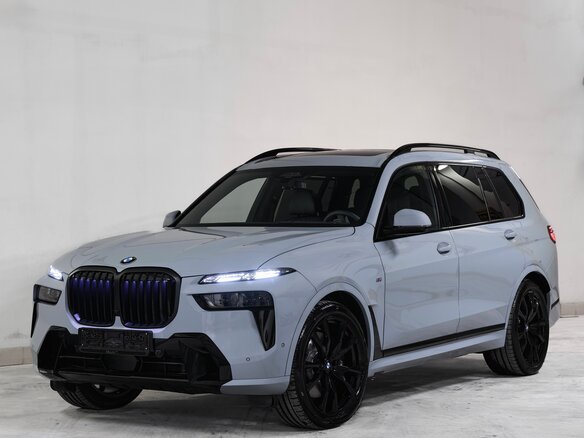 2026 BMW X7 40d I (G07) Рестайлинг, серый - вид 9