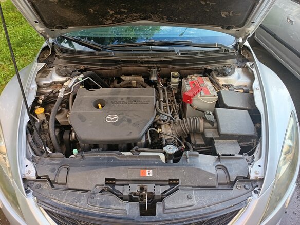 2008 Mazda 6 II (GH), серебристый, 685000 рублей - вид 14