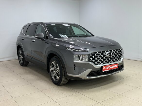 2020 Hyundai Santa Fe IV Рестайлинг, серый - вид 2