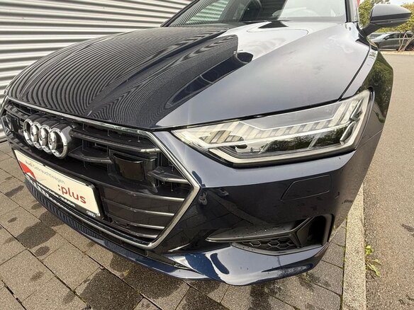 2023 Audi A7 40 TDI II (4K), синий - вид 8
