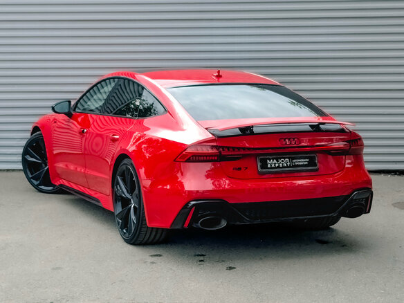 2021 Audi RS 7 II (4K), красный, 14650000 рублей - вид 7