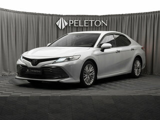 2018 Toyota Camry VIII (XV70), белый, 2700000 рублей, вид 1