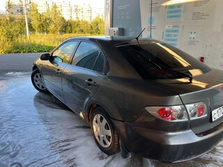 2007 Mazda 6 I (GG) Рестайлинг, серый, 250000 рублей, вид 4
