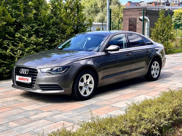 2013 Audi A6 IV (C7), серый, 1430000 рублей - вид 1