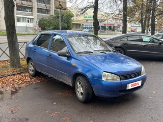 2006 Lada (ВАЗ) Kalina I, синий, 110000 рублей, вид 2