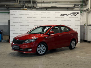 2015 Kia Rio III Рестайлинг, красный, 1249000 рублей, вид 1