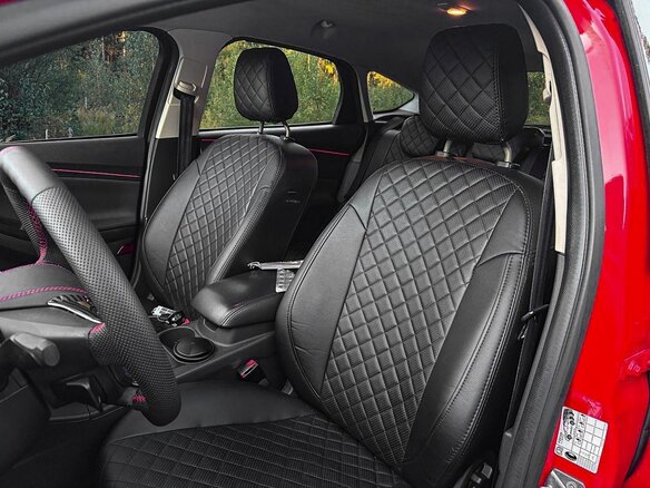 2013 Ford Focus III, красный, 975000 рублей - вид 9