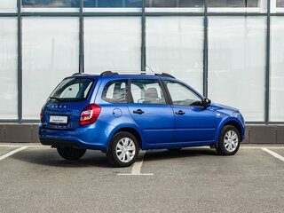 2021 Lada (ВАЗ) Granta I Рестайлинг, синий, 650000 рублей, вид 2