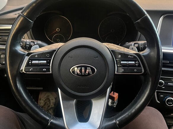 2019 Kia Optima IV Рестайлинг, чёрный, 2180000 рублей - вид 9