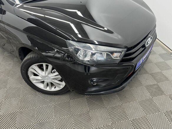 2018 Lada (ВАЗ) Vesta I, чёрный, 839000 рублей - вид 3
