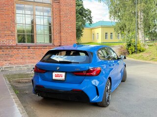 2019 BMW 1 серии 118i III (F40), синий, 2200000 рублей, вид 3
