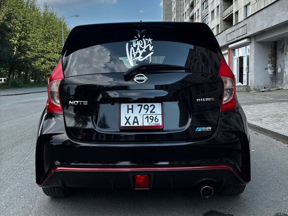 2016 Nissan Note Nismo II, чёрный, 1070000 рублей - вид 9